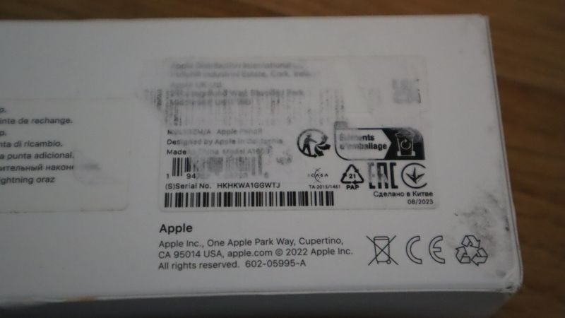 Lápiz digital Apple Pencil (primera generación) para iPad afbeelding 5