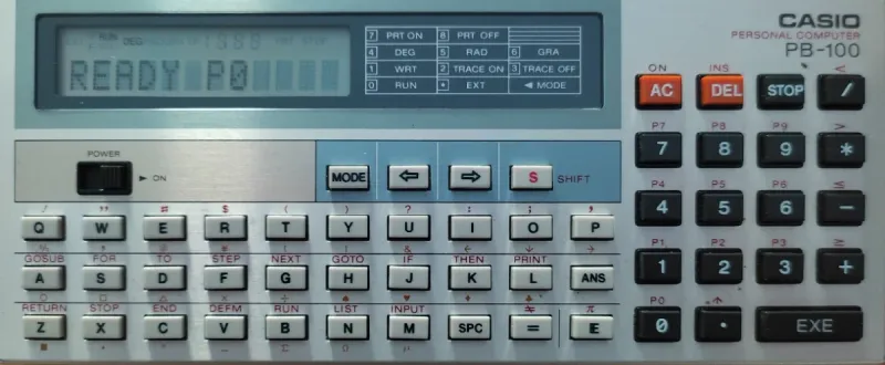 Calculadora Casio PB-100 afbeelding 2