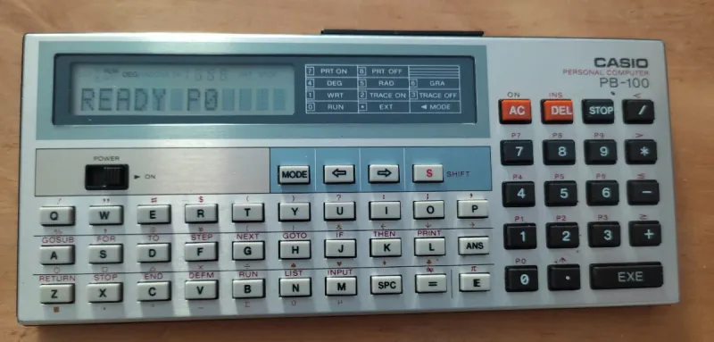 Calculadora Casio PB-100 afbeelding 3