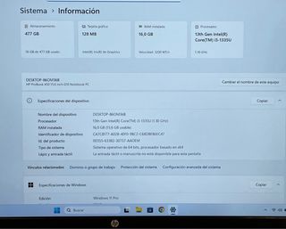Portátil HP Intel Core 13ª Gen