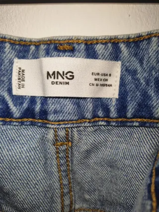 Falda vaquera marca Mango Talla S