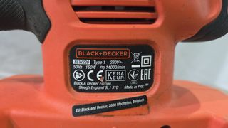 Lijadora Orbital Black & Decker - buen estado!!