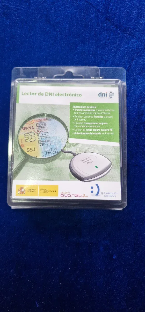 Lector DNI electrónico DNI blanco