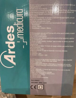 Ardes M272 Hidromasajeador Pies Infrarrojos