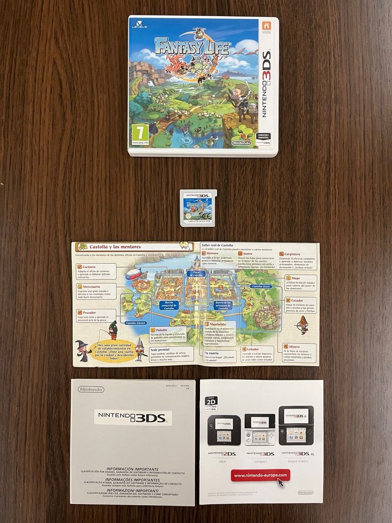 Fantasy Life Nintendo 3DS Juego RPG