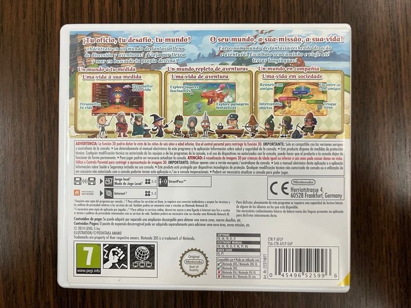 Fantasy Life Nintendo 3DS Juego RPG afbeelding 3