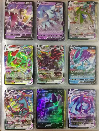 Lote Cartas Pokémon VMAX V VSTAR GX TCG