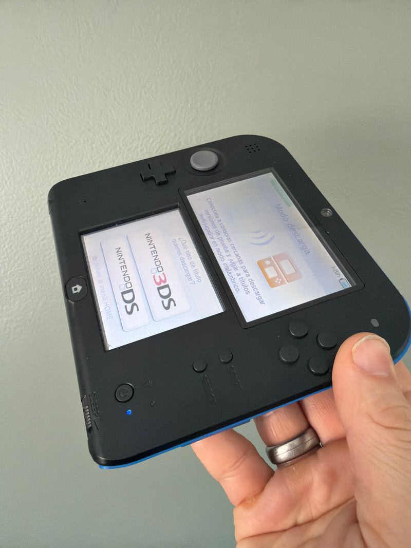 Consola Nintendo 2DS Edición Limitada Azul afbeelding 3