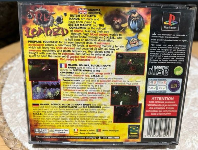 Juego PS1 Reloaded Español afbeelding 2