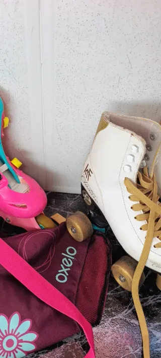 Dos juegos de patines
