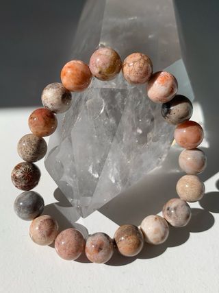 Pulsera Coral Jade Natural 9-10mm (9 uds)