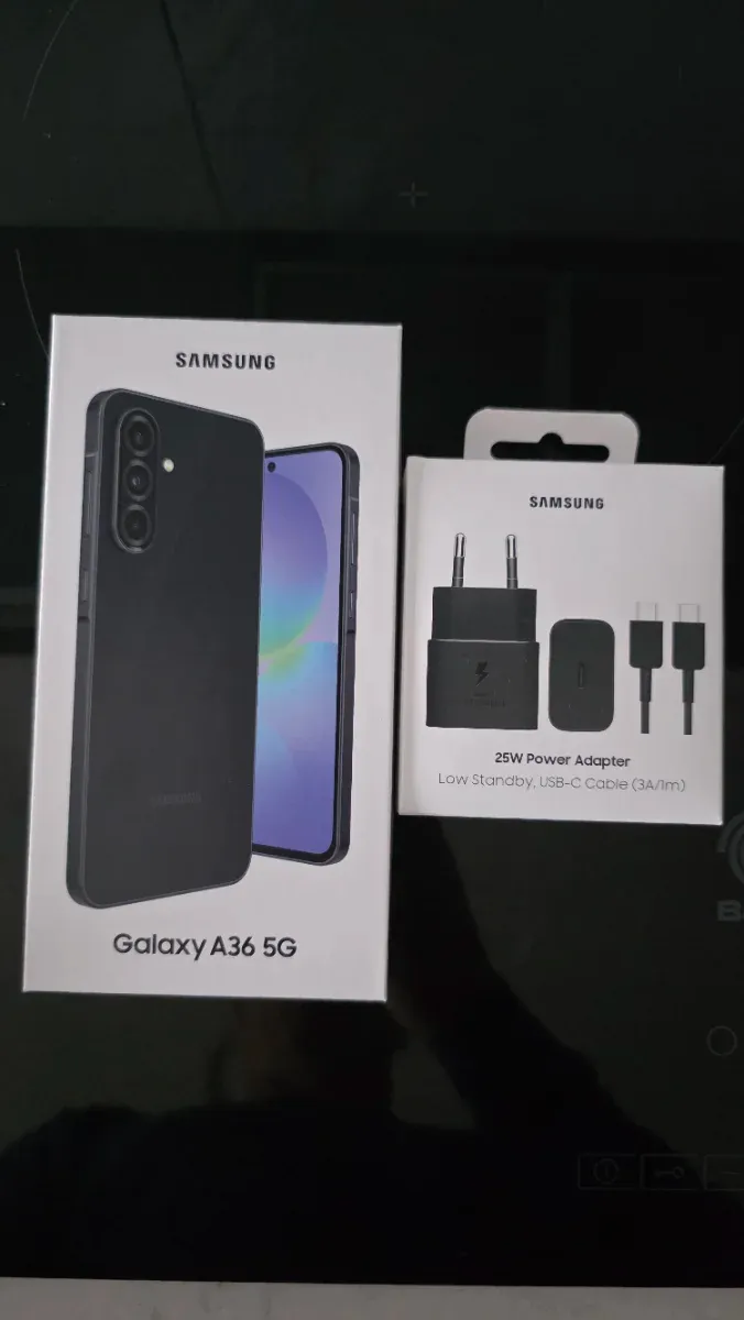 Samsung Galaxy A36 5G 128GB Negro + Cargador