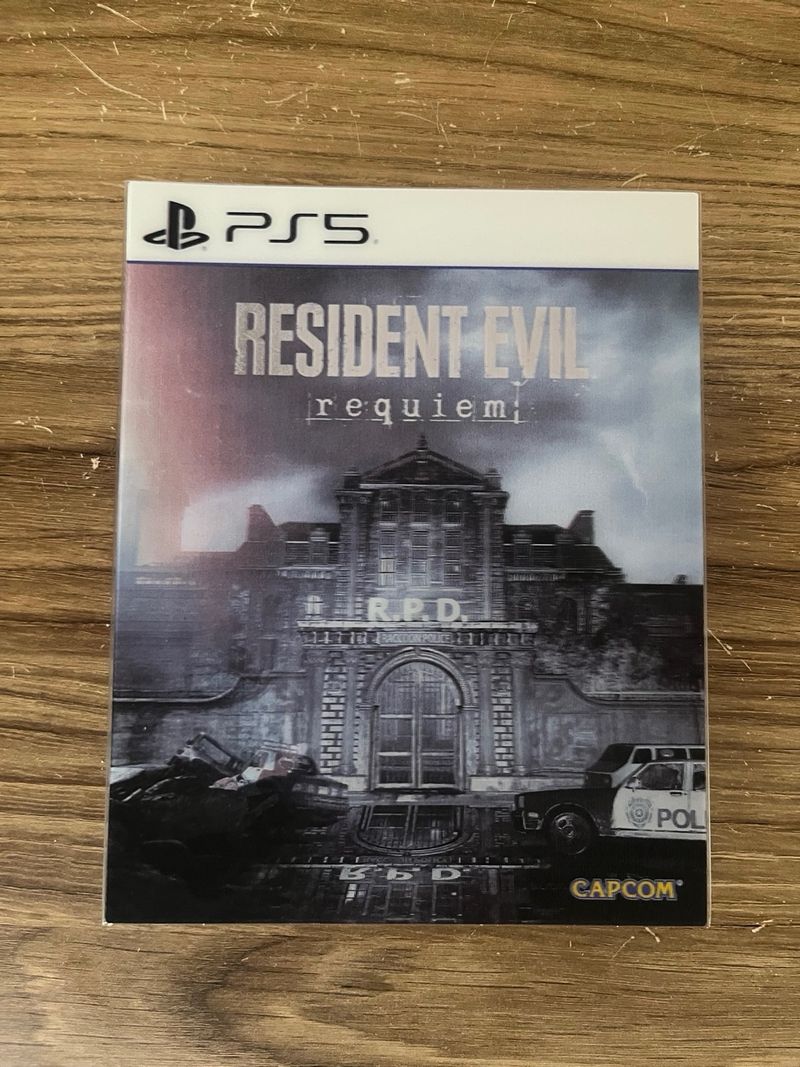 Funda Lenticular Resident Evil Requiem PS5 afbeelding 2