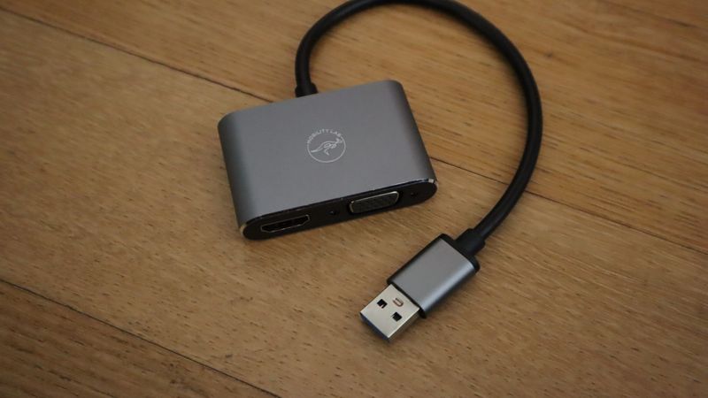 Adaptador de video USB 3.0 a HDMI y VGA Mobility Lab