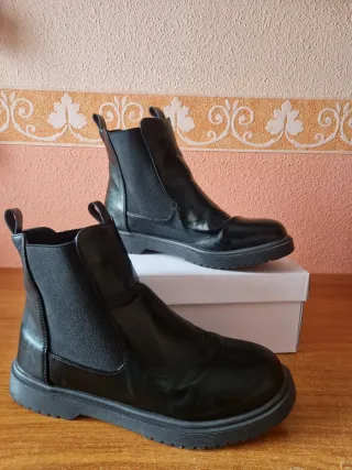 Botín Chelsea Negro