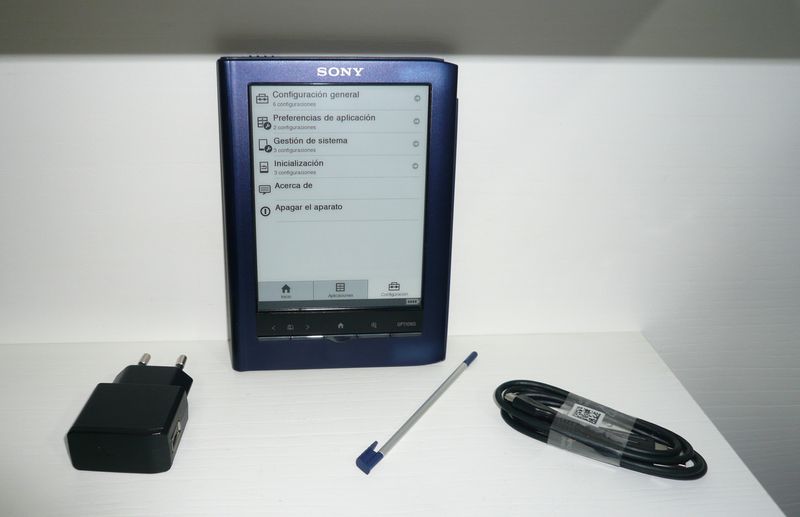 Sony PRS-350 eBook Táctil Azul afbeelding 4