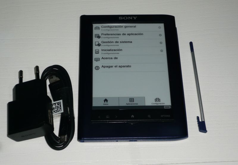 Sony PRS-350 eBook Táctil Azul afbeelding 10