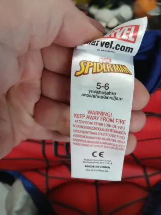 Costume Spiderman 5/6 anni