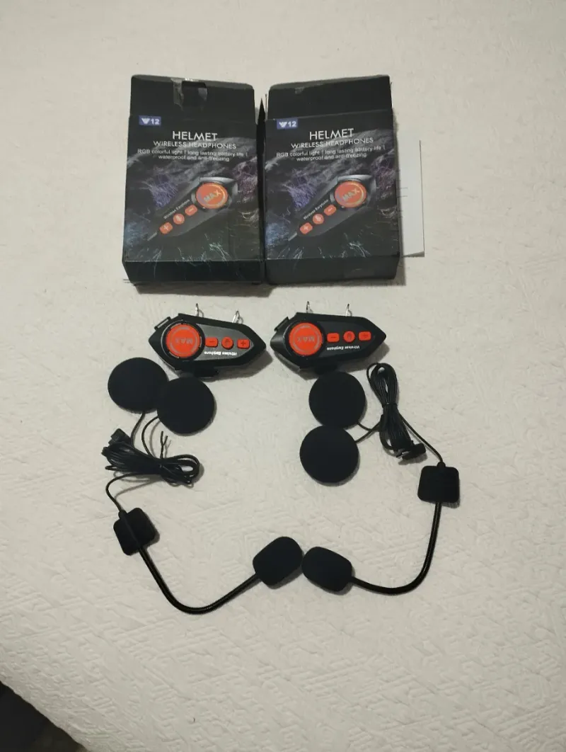 Auriculares Bluetooth para Casco Moto afbeelding 2