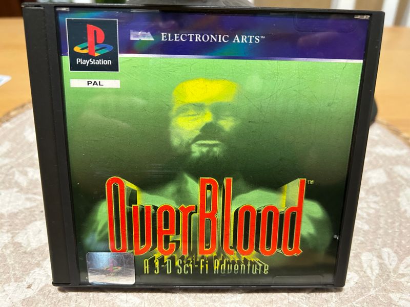 Juego PS1 Overblood Aventura Sci-Fi