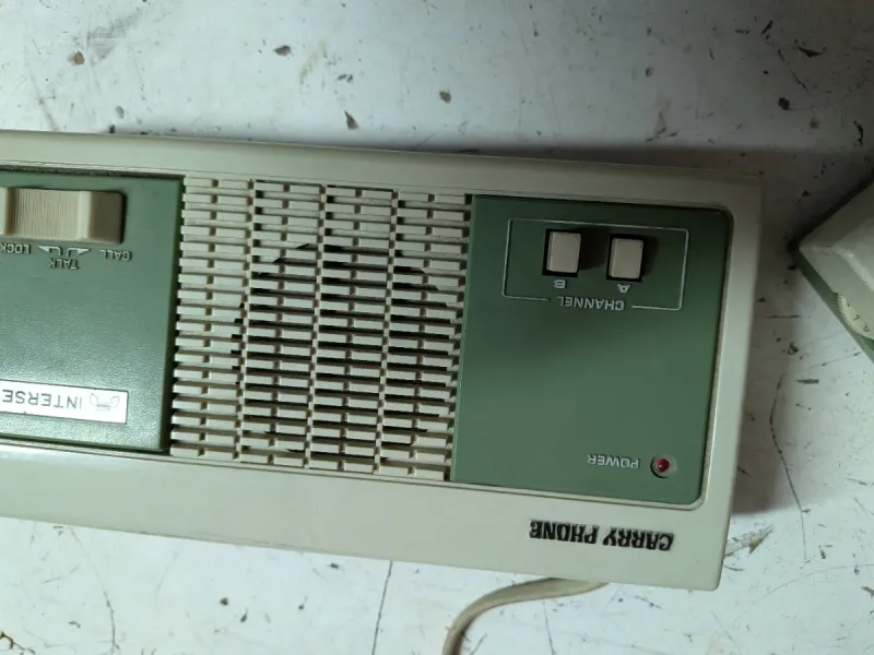 Interfono Vintage Interset Carry Phone Raro afbeelding 2