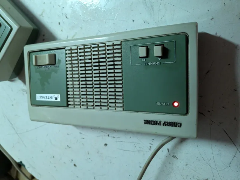 Interfono Vintage Interset Carry Phone Raro afbeelding 4