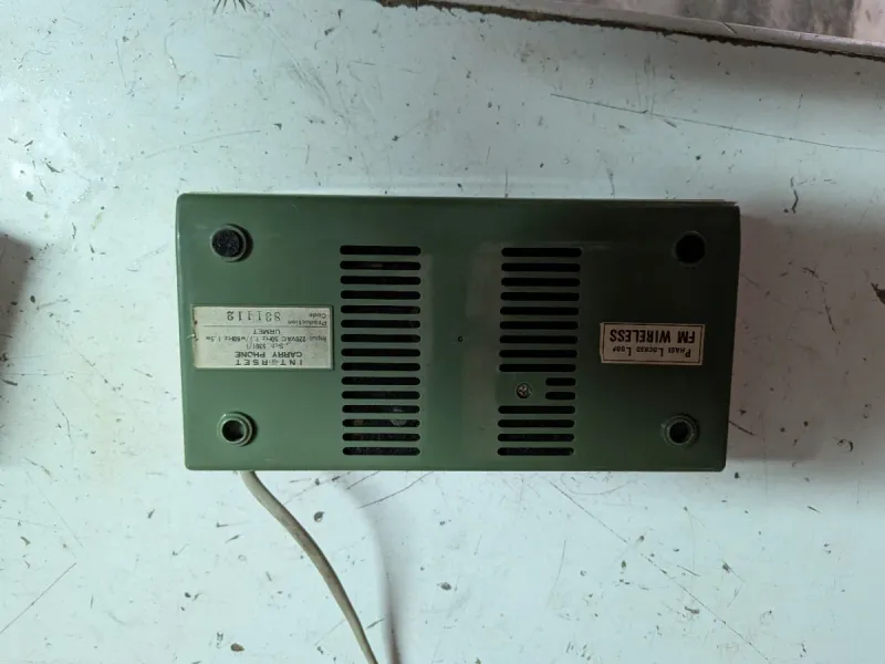 Interfono Vintage Interset Carry Phone Raro afbeelding 6
