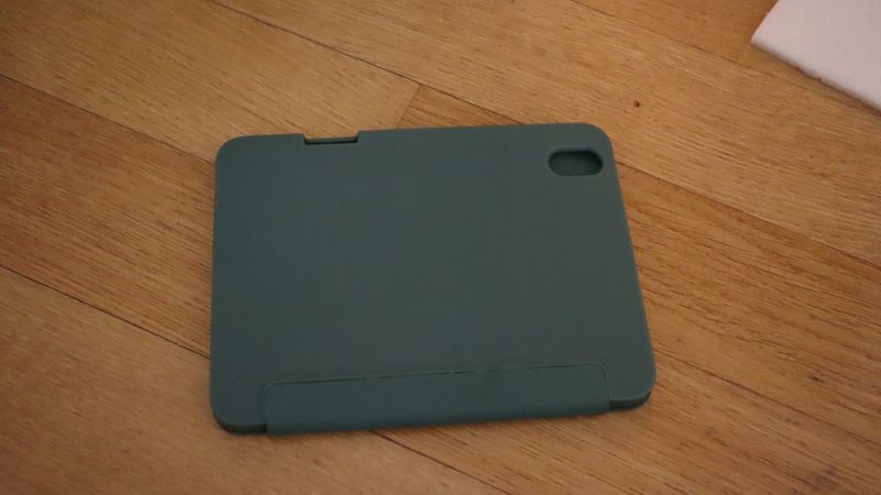 Funda para iPad Mini 7 de silicona PU verde afbeelding 3