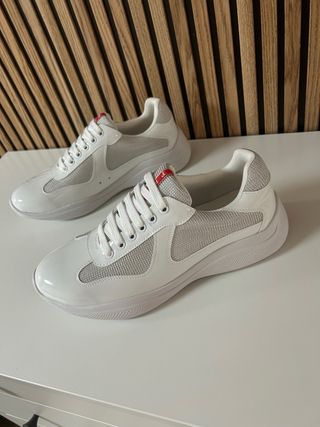 Zapatillas Prada Blancas