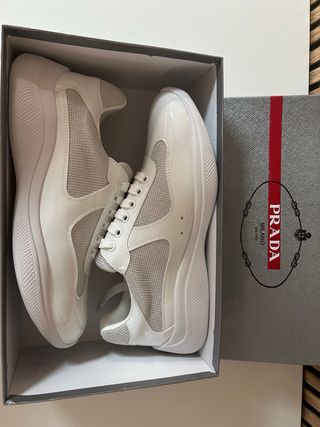 Zapatillas Prada Blancas
