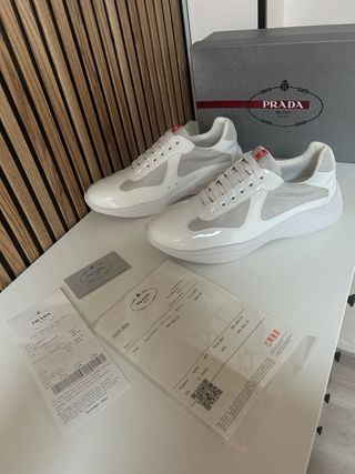 Zapatillas Prada Blancas