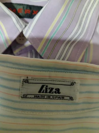 6 Camisas Moda Española Multicolor