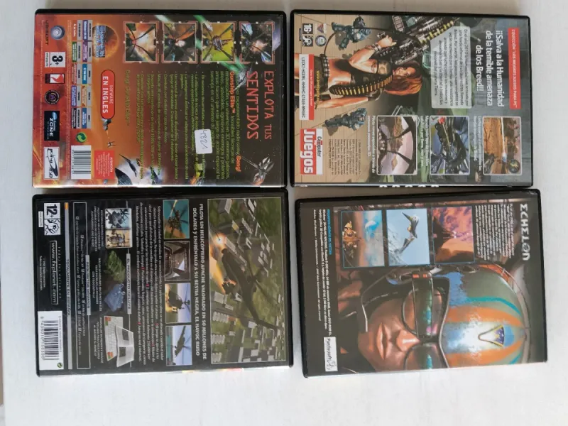 Lote 4 juegos PC: Apache, Bang!, Echelon, Breed afbeelding 2