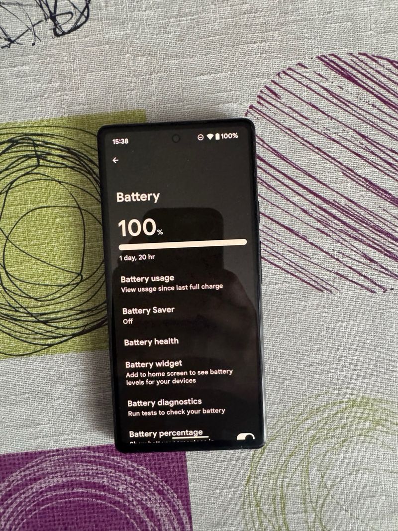 Google Pixel 6a Negro afbeelding 3