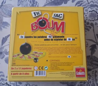 Tic Tac BOUM Juego de Mesa Goliath.