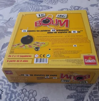 Tic Tac BOUM Juego de Mesa Goliath.