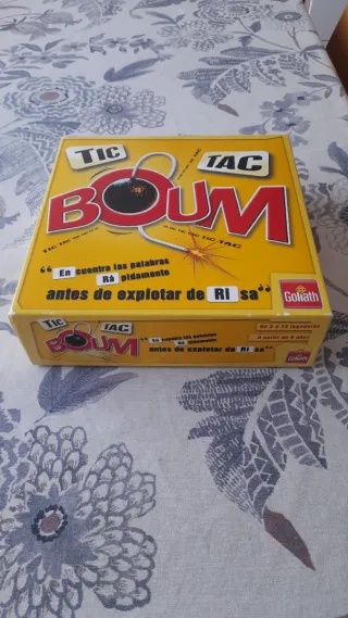Tic Tac BOUM Juego de Mesa Goliath.
