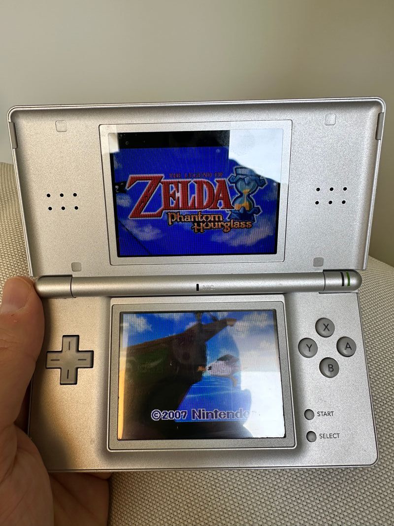 Nintendo DS Lite Plata