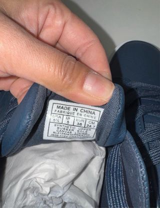 Zapatillas Polo Ralph Lauren T38 Azul/Rojo