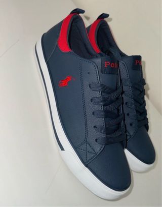 Zapatillas Polo Ralph Lauren T38 Azul/Rojo