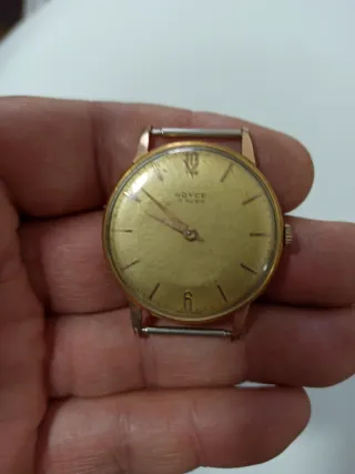Reloj Royce Cuerda Oro Años 40