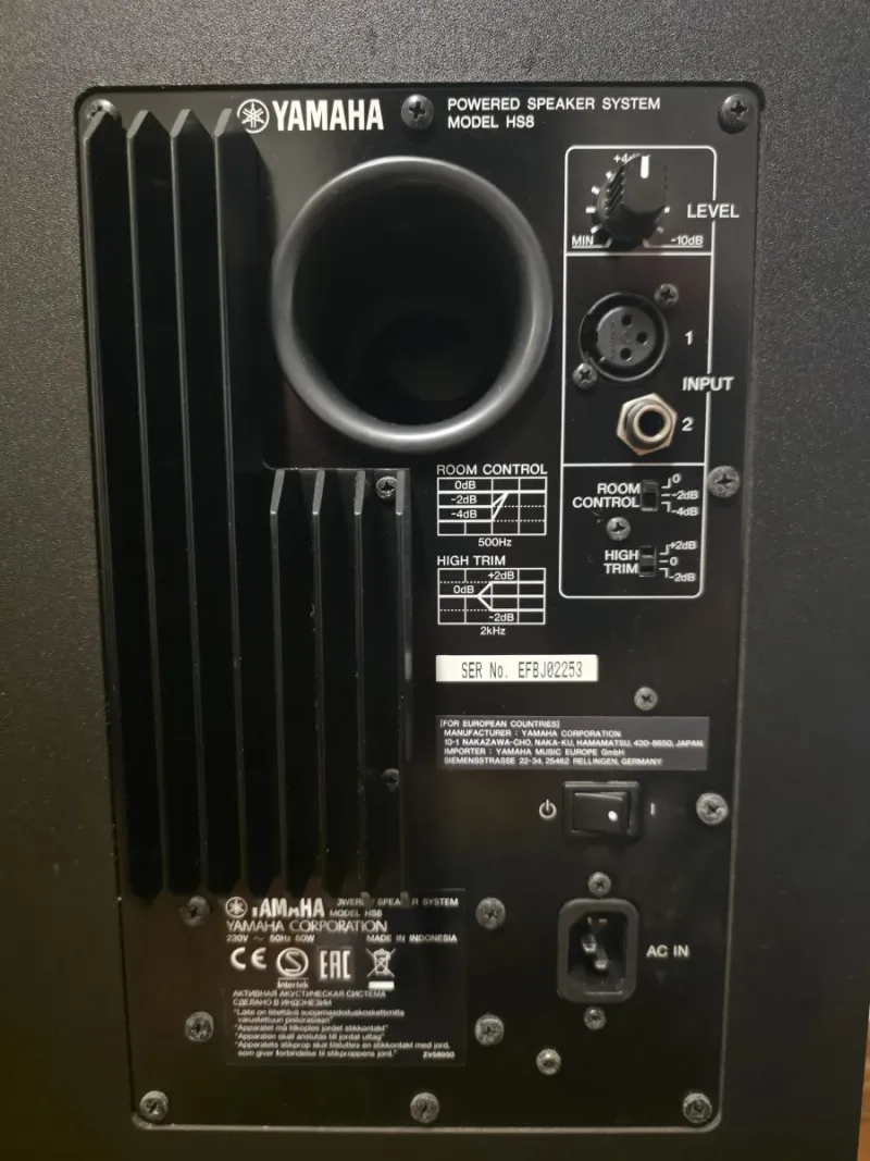Yamaha SH8 Altaboz en Caja afbeelding 4