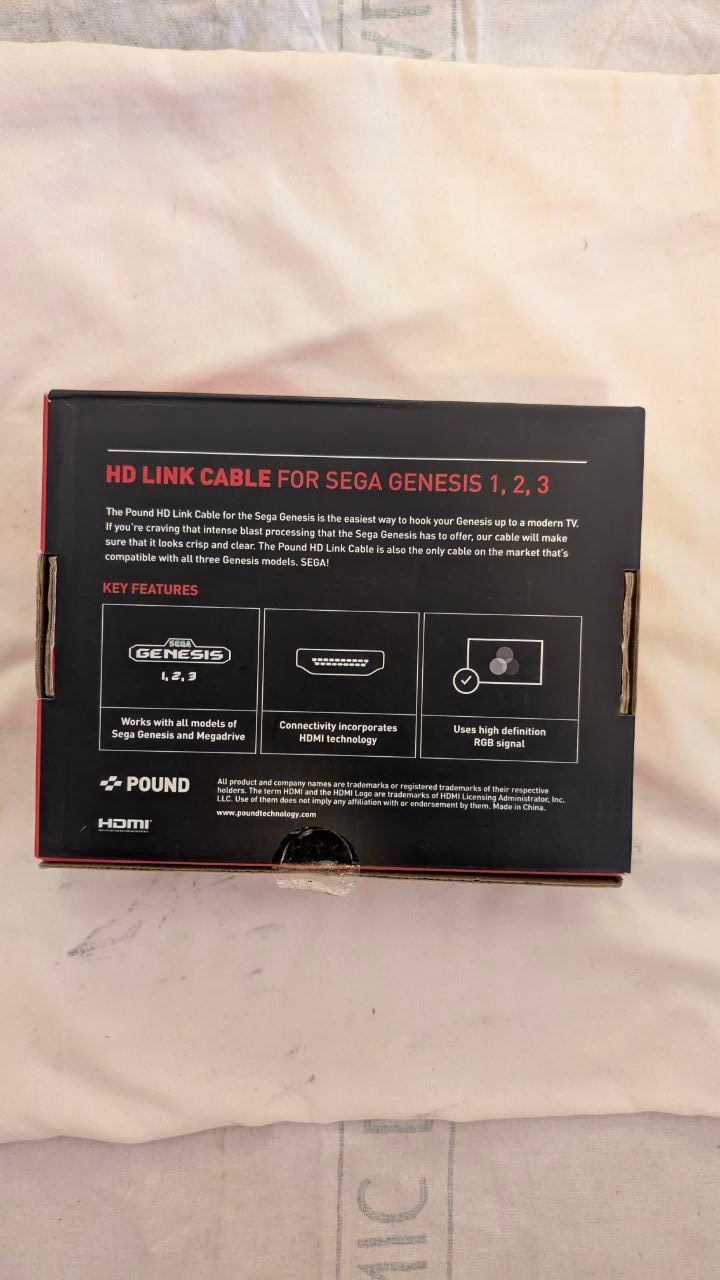 Adaptador HDMI para Sega Mega Drive / Genesis afbeelding 3