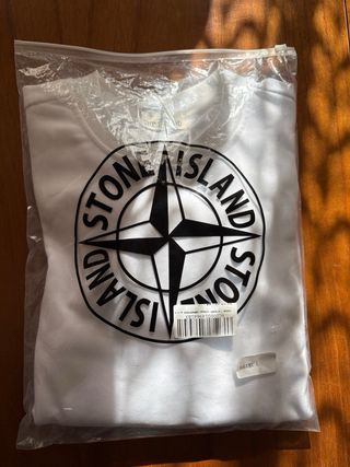 Sudadera Stone Island Blanca