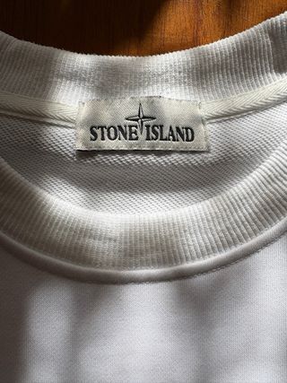 Sudadera Stone Island Blanca