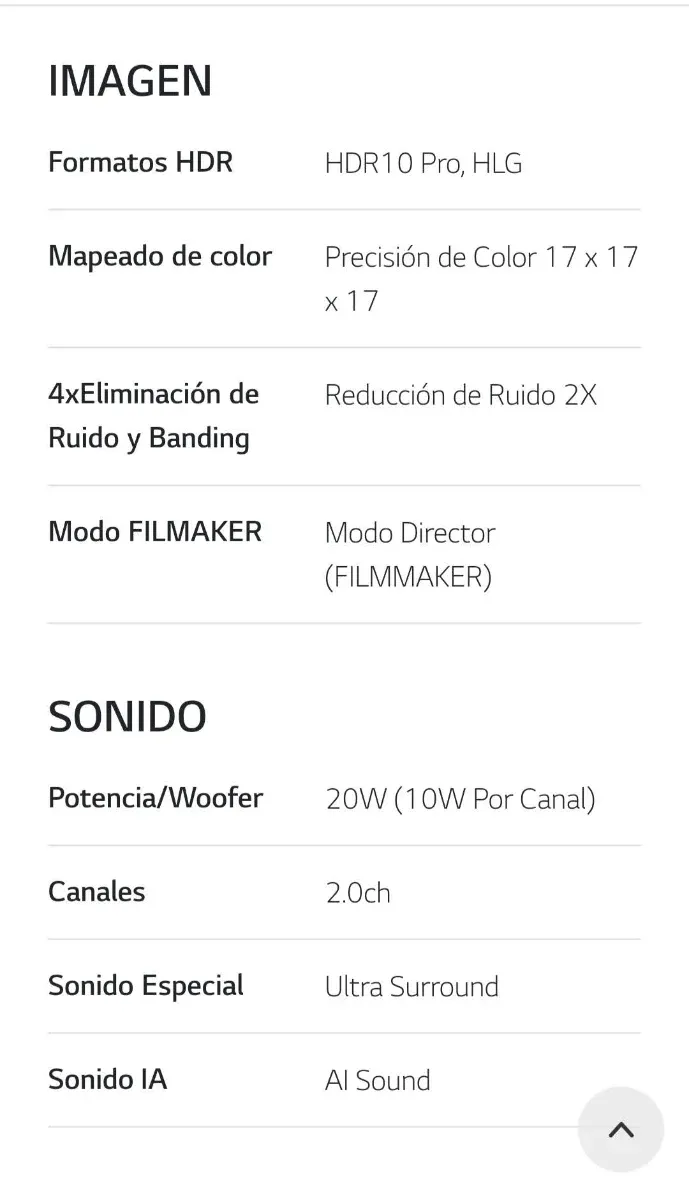 Smart TV LG 55" UHD 4K afbeelding 6