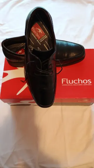 Zapatos Fluchos Negros Talla 41