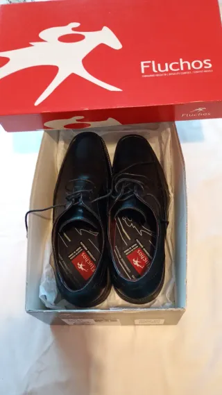 Zapatos Fluchos Negros Talla 41
