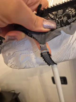 Intimo sexy pizzo e raso