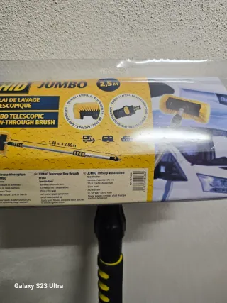 Spazzola telescopica JUMBO 2,5m